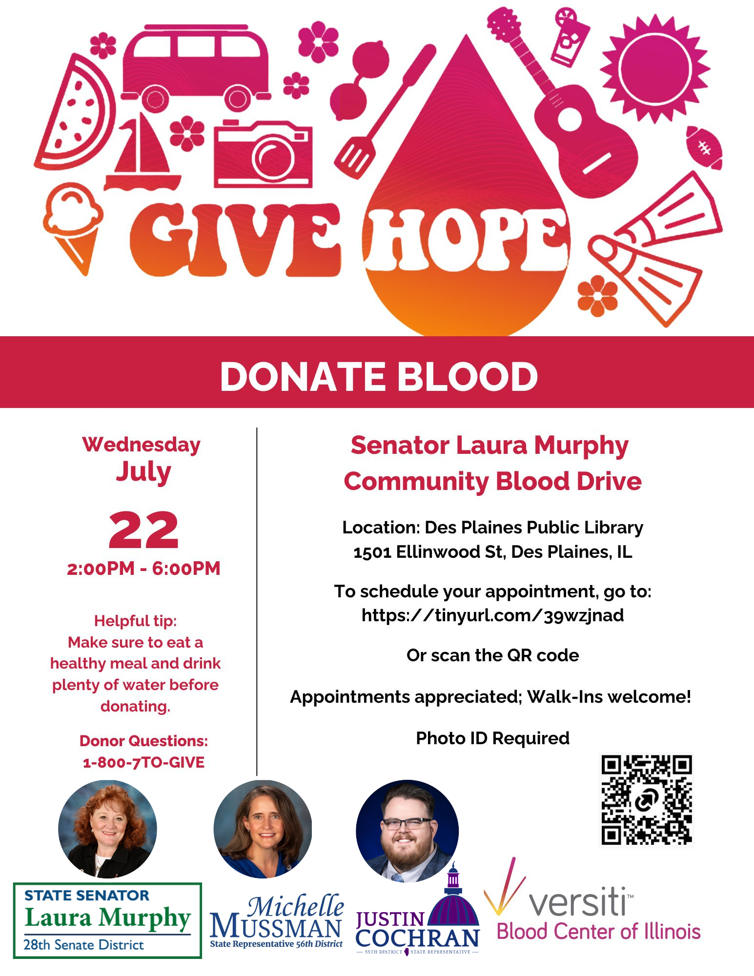 Blood Drive July 22