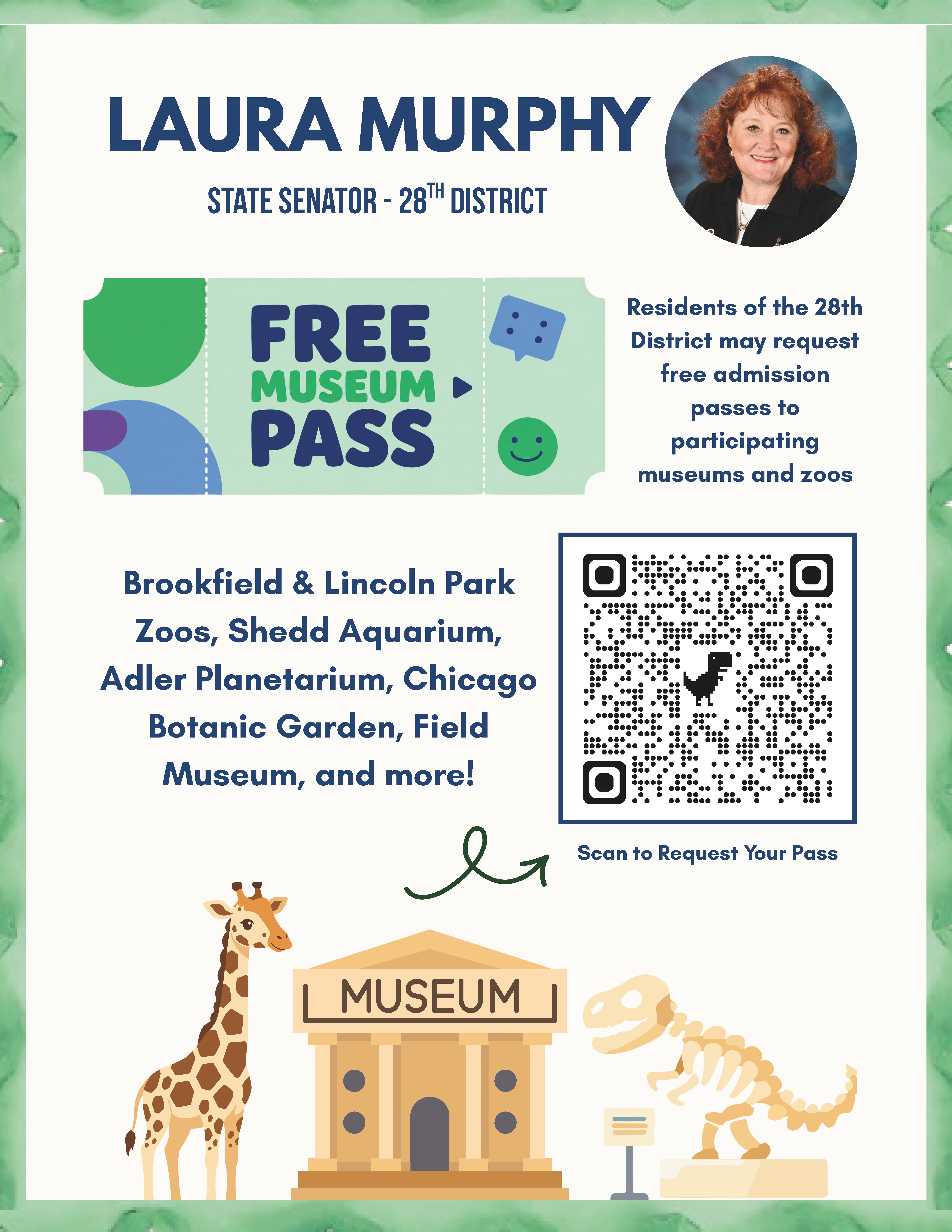 LAURA MURPHY Museum Pass Flyer