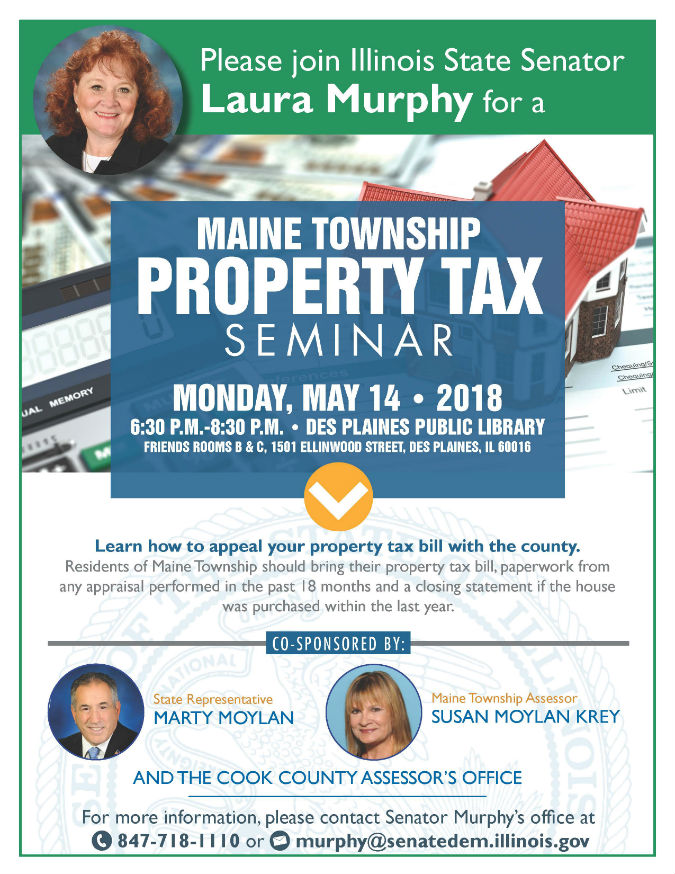 Murphy Maine Township Property Tax Seminar flyer r