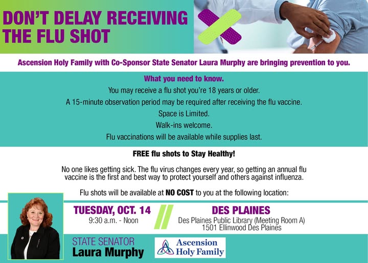 Murphy flu vaccination event